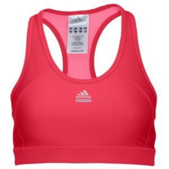 Hot pink Adidas sports bra - Picture 3 of 7